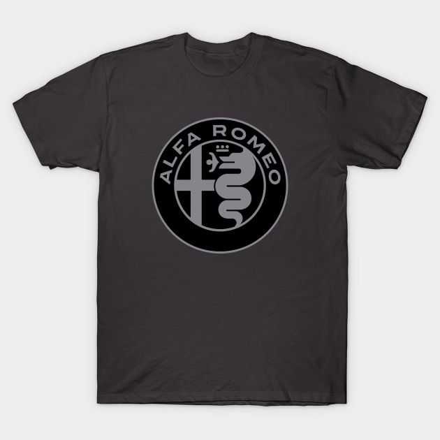 Alfa Romeo Modern Logo T-Shirt by fmDisegno